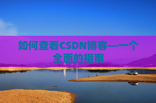 如何查看CSDN博客—一个全面的指南